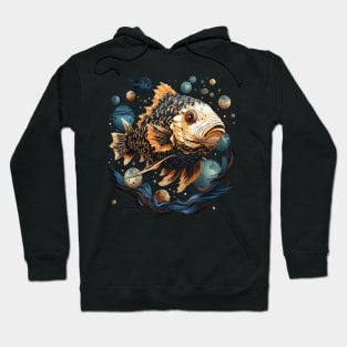 Patriotic Puffer Fish Hoodie